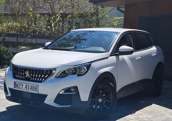 Peugeot 3008 cena 68900 przebieg: 164000, rok produkcji 2018 z Żyrardów małe 326